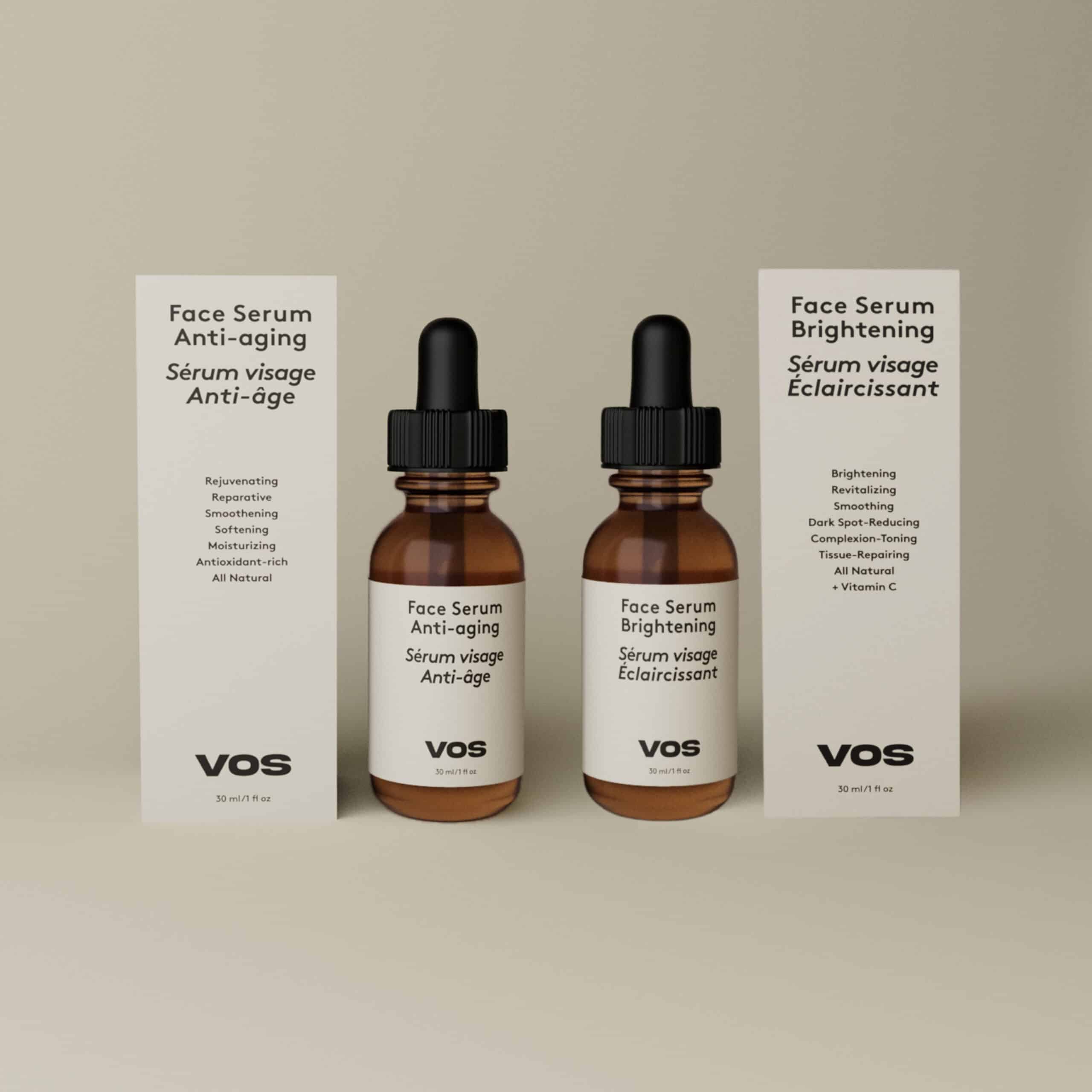 Plant-based Serum Bundle – Brightening and Anti-Aging – VOSBODY