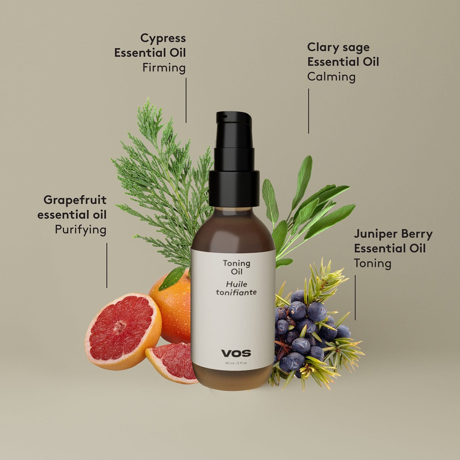 Body Oil Bundle – Massage Oil and Toning Oil