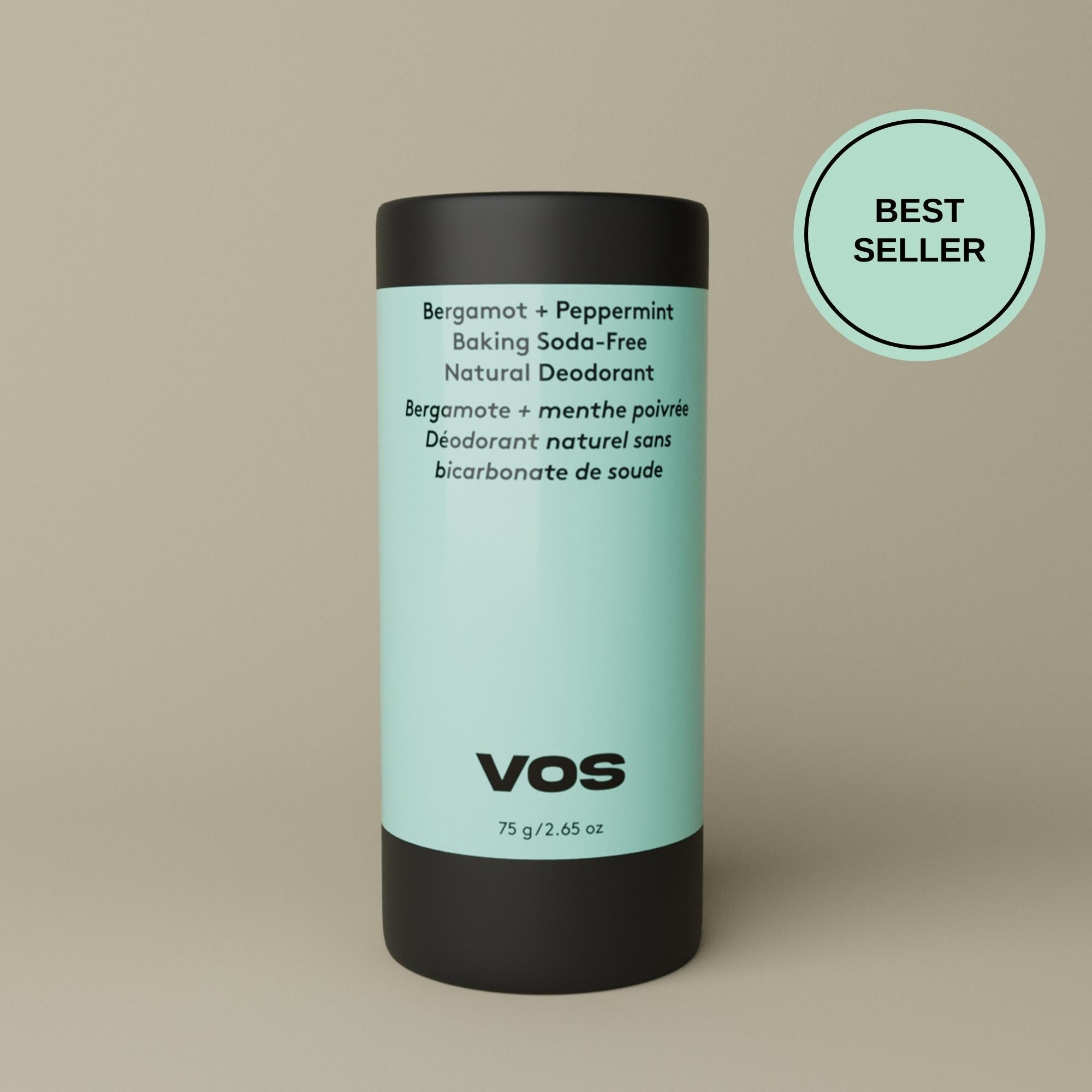 Baking Soda-Free Natural Deodorant – Bergamot and Peppermint
