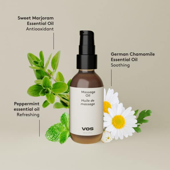 Massage Oil – Peppermint and German Chamomile