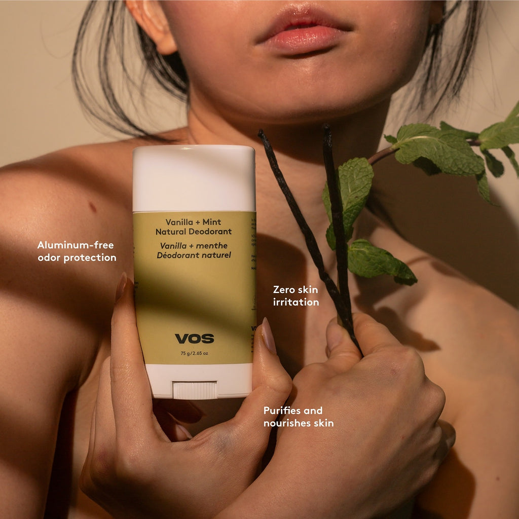 Premium deodorant collection presented as a luxurious self-care essential.